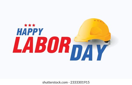Happy Labor Day , International Workers' Day, Safety Helmet, national day, vector design