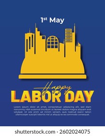 Happy Labor Day May 1st Celebration