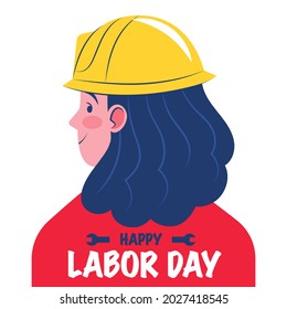 Happy Labor Day. People different occupation. Vector illustration in cartoon style. Isolated on a white background.