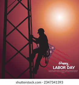 Happy labor day post design