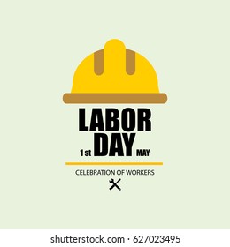 Happy Labor Day. Poster or Banner. 1 May International labour day