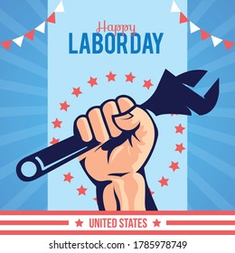 Happy Labor Day Social Media Banner Design