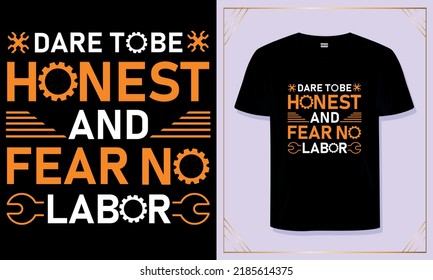 Happy Labor Day t shirt design vector
