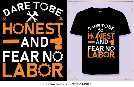 Happy Labor Day t shirt design vector
