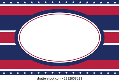 Happy Labor Day theme abstract background, American national holiday. with empty space for text. Vector design for banners, greeting cards, posters.