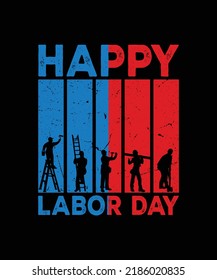 Happy Labor Day t-shirt design