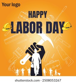 Happy Labor Day USA September 2 Celebrated on September 2 this year, it marks the unofficial end of summer, with parades, barbecues, and family gatherings. United States Of America Labor Day Post