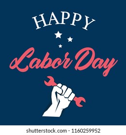 happy labor day, vector