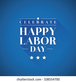Happy Labor day vector