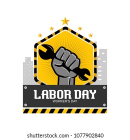 Happy Labor Day Vector Illustration