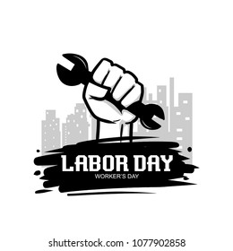 Happy Labor Day Vector Illustration