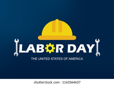 Happy Labor Day  vector illustration on background