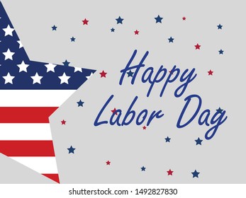 Happy Labor Day. vector illustration 