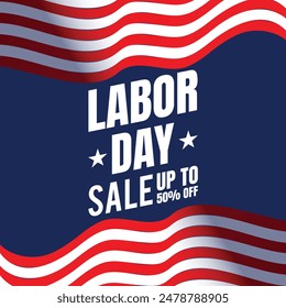 Happy Labor Day.Sale Promotion Poster oder Banner für American Labor Day und Art Vorlage Design, Broschürenstil, 
Banner, Flyer, Buch, Rohling, Karte, Plakatdesign.