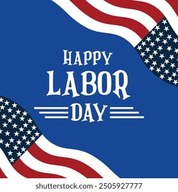 Happy Labor Day.Sale promotion Poster or Banner for American Labor Day and art template design, brochure style, 
banner, flyer, book, blank, card, poster design.
