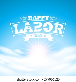 Happy Labor Day.vector illustration