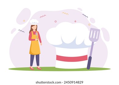 Happy Labor Day Flat Design