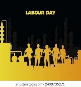 Happy labour day. international labour day. Labour day vector.