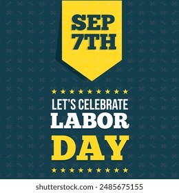 happy Labour day or international workers day vector illustration. labor day and may day celebration design.