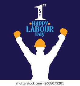 Happy Labour day or Labor Day or International Workers Day, 1st May 
Labor Day Celebration Beautiful Decent Design