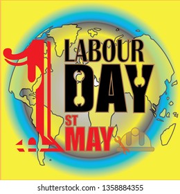 happy labour day happy labor day logo Vector