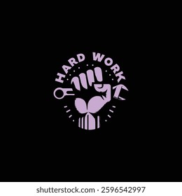 Happy Labour Day Logo Template ,1st May Celebration