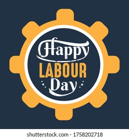 
happy labour day vector holiday tamplate tshirt design