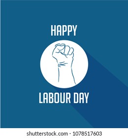 Happy Labour Day Vector Template Design Illustration