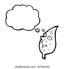 happy leaf cartoon