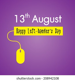 Happy Left-handers Day Background