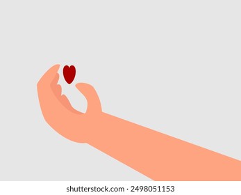 Happy Lefthanders Day vector illustration flat design