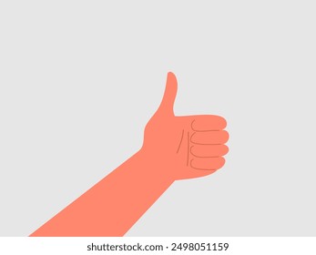 Happy Lefthanders Day vector illustration flat design