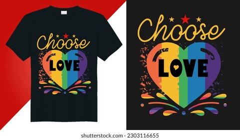 Happy lgbt pride day, pride day typography vector
t shirt design graphic,