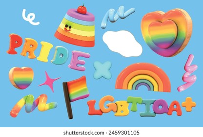 Happy LGBTIQA+, LGBTIQA+ community, Pride month celebration, 