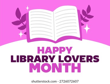 Feliz mês dos amantes da biblioteca para os amantes da biblioteca