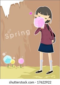 Happy Life Style : vector illustration