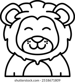 Happy Line vetor Icon Design