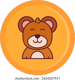Happy Line Vektor Icon Design