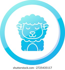 Happy Line vector Icon Design