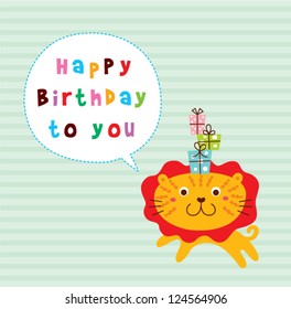 happy lion birthday