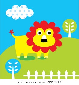 happy lion garden