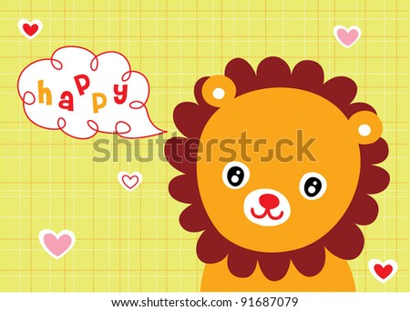 happy lion king