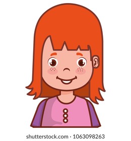 happy little boy character