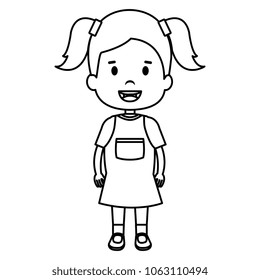 happy little boy character