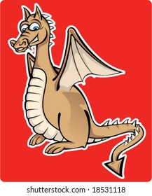 Happy little dragon
