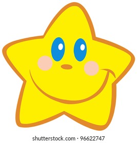 Happy Little Star. Jpeg version also available in gallery.