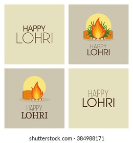 happy lohri background