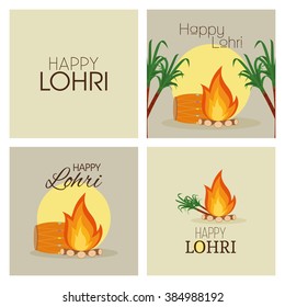 happy lohri background