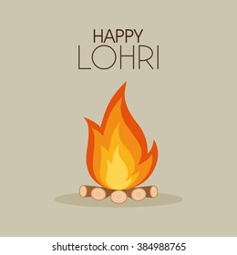 happy lohri background