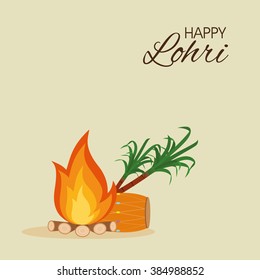 happy lohri background